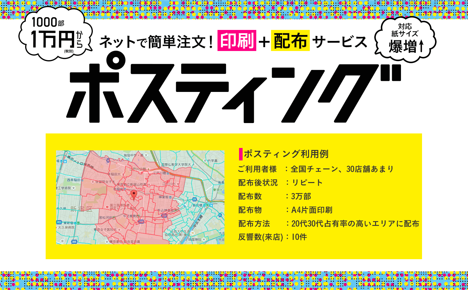 ラクスル 激安印刷通販とポスティング Airマーケット